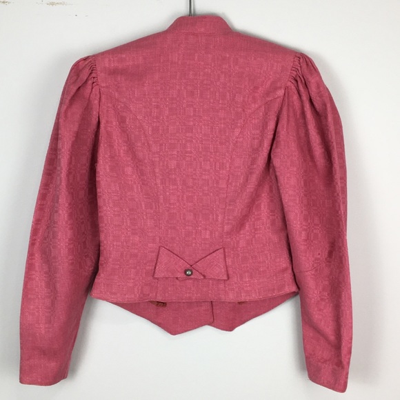 Vintage GEIGER Blazer Jacket cotton linen - Picture 5 of 16